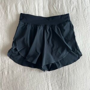 Fast and Free Reflective High Rise 3” Shorts Navy